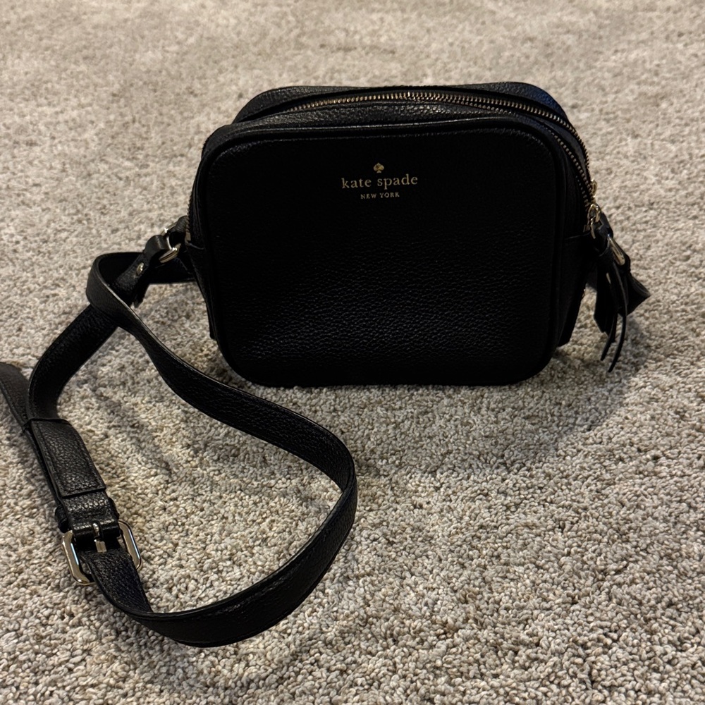 Kate Spade Elegant Black Crossbody Bag